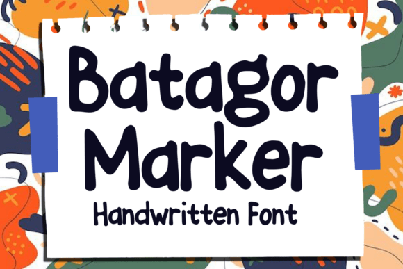 Batagor Marker: The Playful Font for Bold Branding
