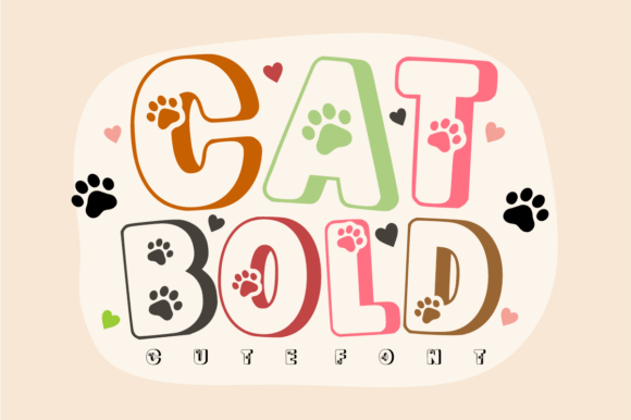Cat Bold: A Playful Typeface with Purr-sonality