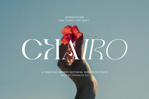 Chairo: The Refined Serif for Modern Branding & Design