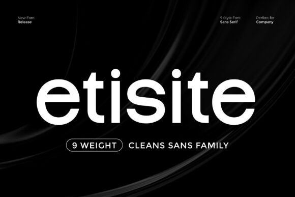 Etisite: The Modern Sans Serif for Every Design Project