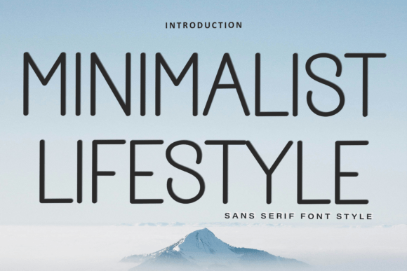 Finding Calm in Design: The Versatile Minimalist Lifestyle Typeface