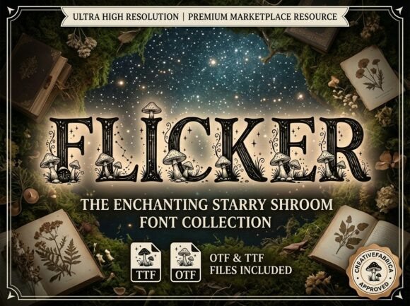 Flicker: A Typeface That Commands the Spotlight