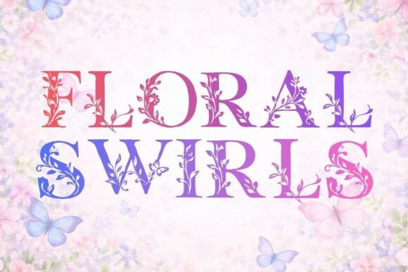 Floral Swirls: Weaving Nature's Elegance into Your Designs