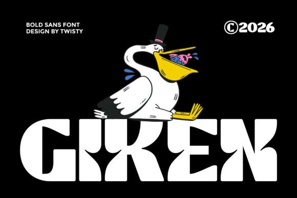 Giken: A Modern Sans Serif for Bold, Clean Design