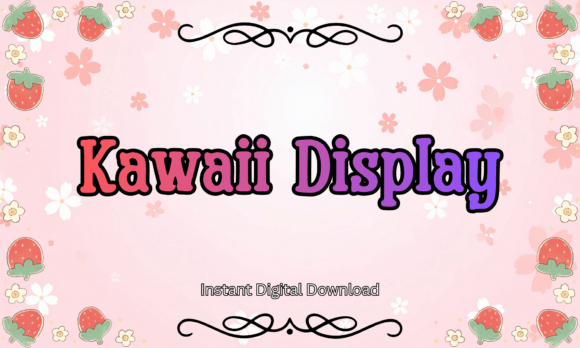 Kawaii Display: Crafting a Visual Language of Joy for Your Brand