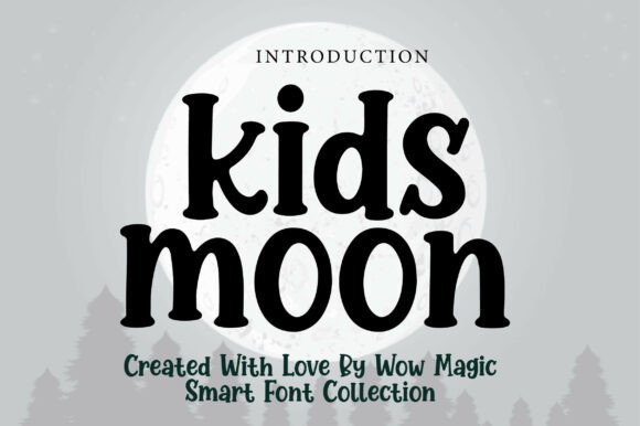 Kids Moon: A Typeface That Captures Joyful Branding