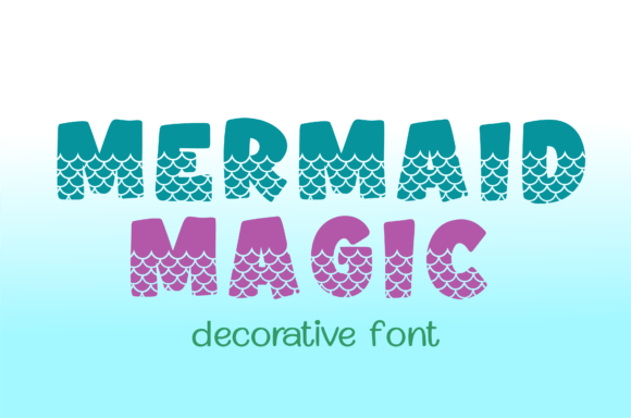 Mermaid Magic: A Font That Brings Whimsy to Your Designs