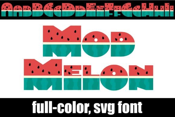 Mod Melon: A Bold Geometric Font for Modern Brands