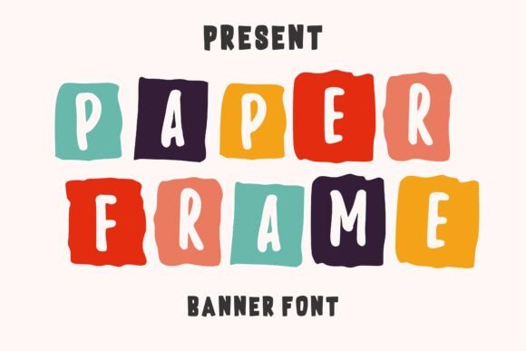 Paper Frame: The Font That Brings Handmade Joy to Your Brand