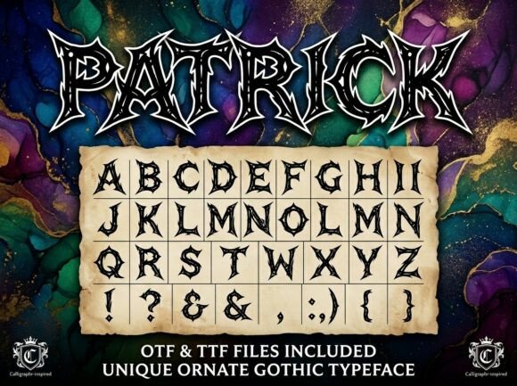 Patrick: The Bold Display Typeface for Unforgettable Brands
