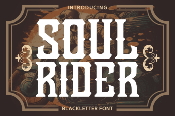 Soul Rider: The Typeface That Captures the Spirit of the Open Road
