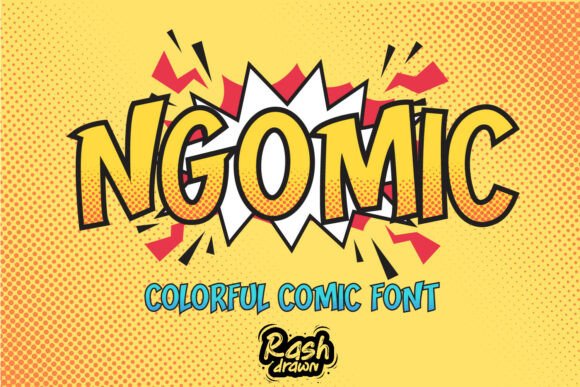 Unleashing Visual Energy: The NGOMIC Comic Font for Bold Creators