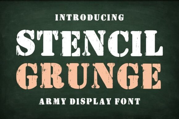 When Your Brand Needs to Shout: The Power of Stencil Grunge